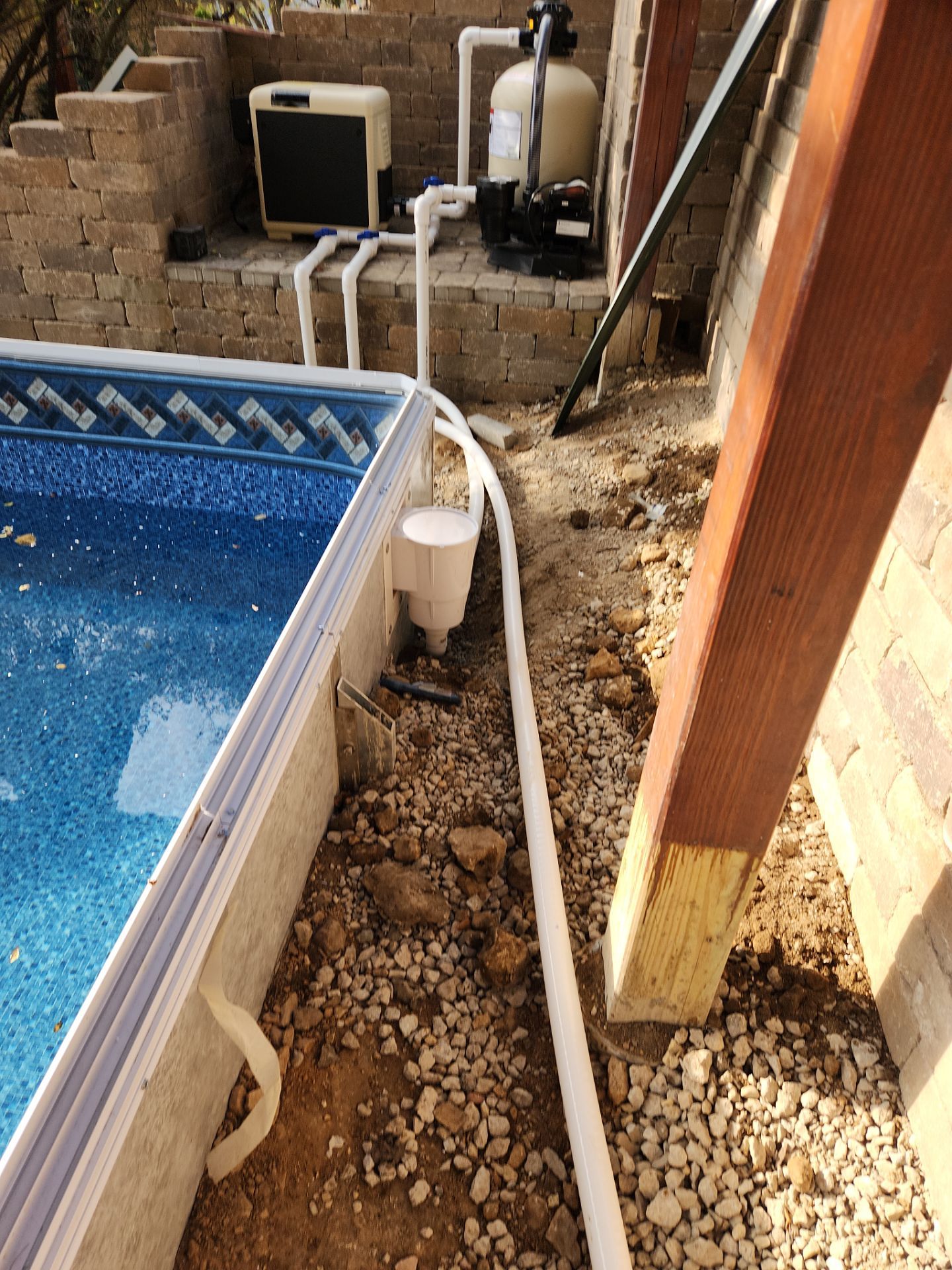 Pool installation