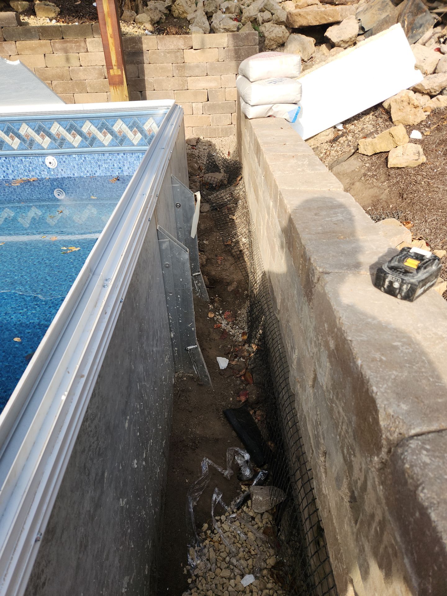 Pool installation